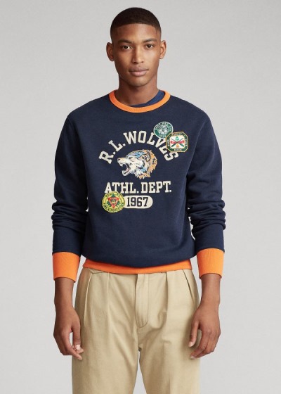 Sweatshirt Polo Ralph Lauren Fleece Graphic Homem 86932-DRBK